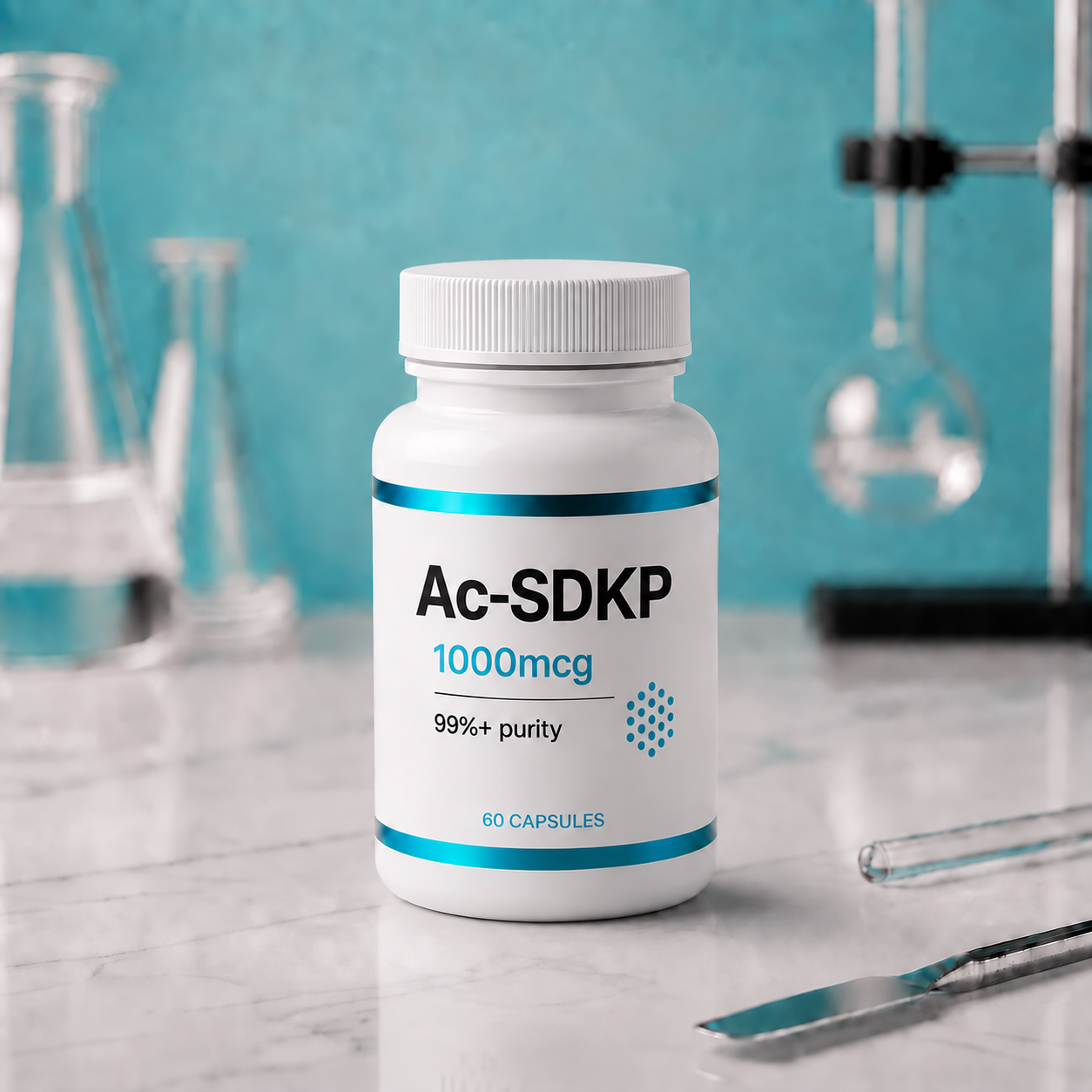 Ac-SDKP (TB-500 Fragment 1-4), mock product photograph