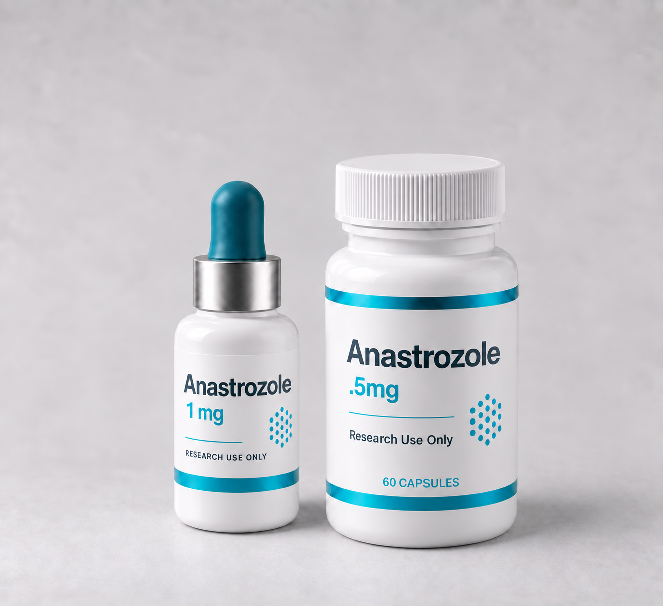 Anastrozole vial, mock product photograph
