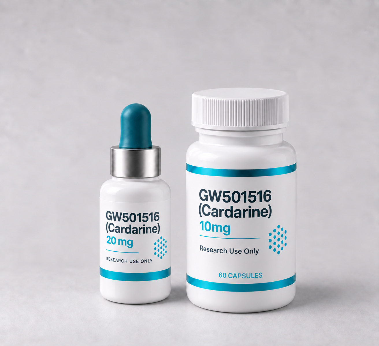 GW501516 (Cardarine) vial, mock product photograph