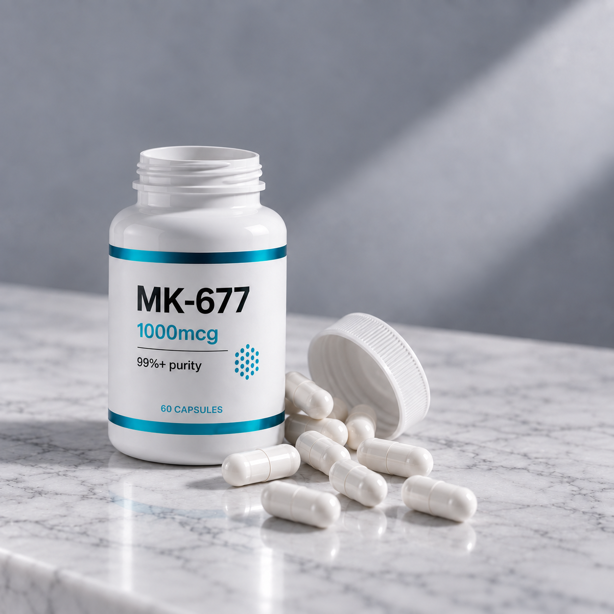 MK-677 (Ibutamoren), mock product photograph