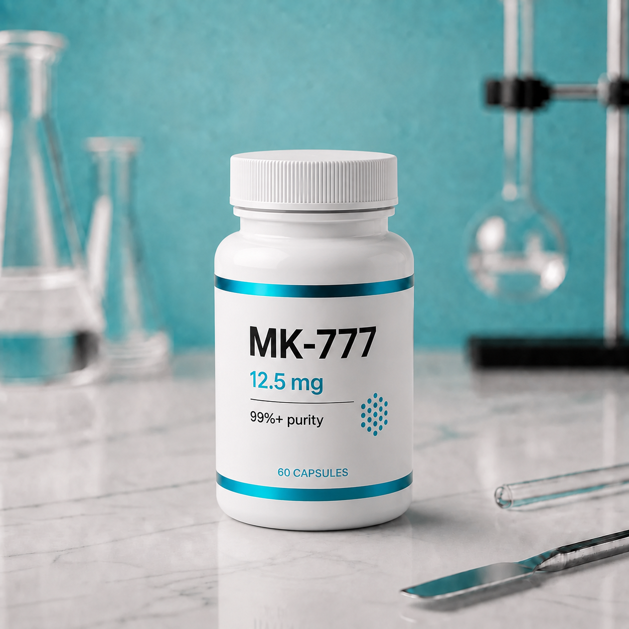 MK-777, mock product photograph