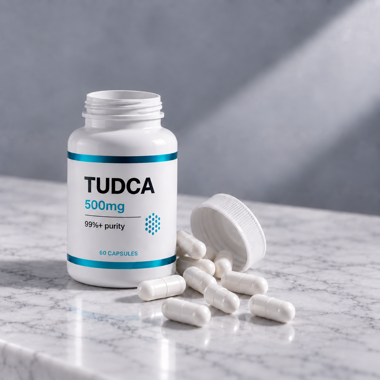 TUDCA, mock product photograph